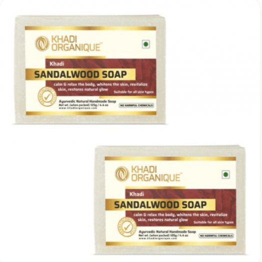 Khadi Organique Sandalwood Soap